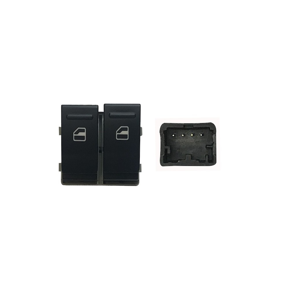 Achetez le LEVIER DE LEVAGE DE VITRE AVANT GAUCHE (2 BOUTONS) 4 BROCHES VW VW TRANSPORTER 03- au meilleur prix sur todocarrocerí