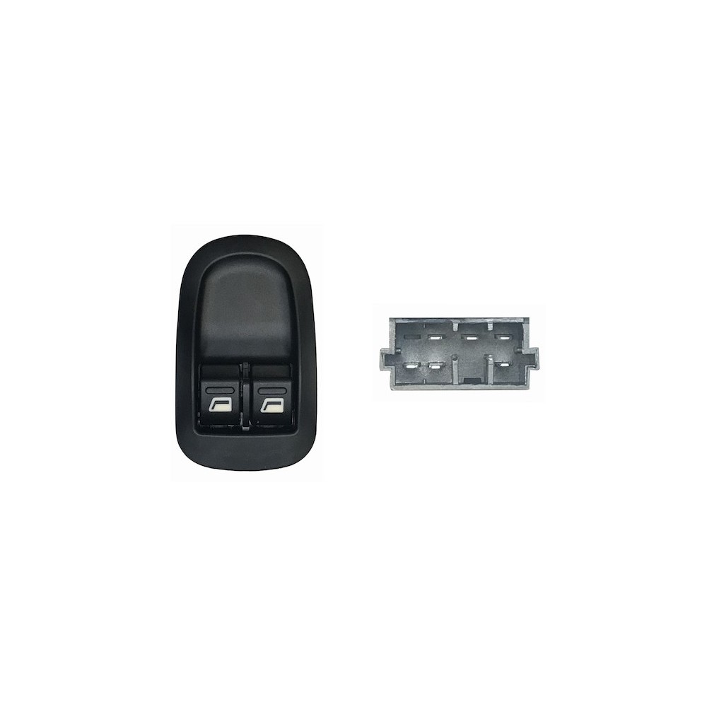 Compra MANDO ELEVALUNAS DELANTERO IZQUIERDO (2 BOT) 6PIN PEUGEOT PEUGEOT 206 98- al mejor precio en todocarrocería.com