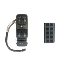 Achetez LEVIER DE LEVAGE VITRE AVANT GAUCHE (4 BOUTONS) 9 BROCHES MERCEDES MERCEDES C W203 01- au meilleur prix sur todocarrocer