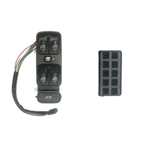 Compra MANDO ELEVALUNAS DELANTERO IZQUIERDO (4 BOT) 9PIN MERCEDES MERCEDES C W203 01- al mejor precio en todocarrocería.com