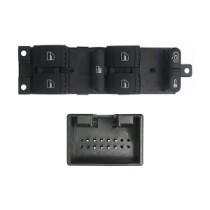 Compra MANDO ELEVALUNAS DELANTERO IZQUIERDO (NEGRO/BLANCO)(4 BOT)10PIN SKODA SEAT/SKODA/VW GOLF 97- al mejor precio en todocarro