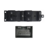 Achetez le LEVIER DE LEVAGE DE VITRE AVANT GAUCHE (NOIR/BLANC)(4 BOUTONS)10PIN VW SEAT/SKODA/VW GOLF 97- au meilleur prix sur to