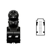 Achetez LEVIER DE LEVAGE AVANT GAUCHE +ESP ELECT(2 BOUTONS)18PIN PEUGEOT CITROEN BERLINGO 2018.06- au meilleur prix sur todocarr