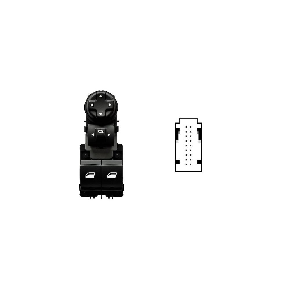 Achetez LEVIER DE LEVAGE AVANT GAUCHE +ESP ELECT(2 BOUTONS)18PIN PEUGEOT CITROEN BERLINGO 2018.06- au meilleur prix sur todocarr