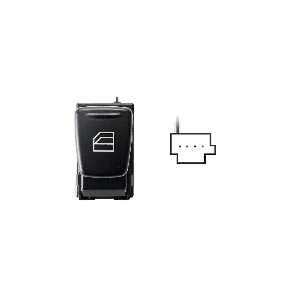 Achetez LEVIER DE LEVAGE DE VITRE AVANT GAUCHE 4 BROCHES SMART MCC SMART FORTWO 07- au meilleur prix sur todocarrocería.com
