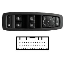 Compra MANDO ELEVALUNAS DELANTERO IZQUIERDO C/ESP ELEC ABATIBLE(4BOT)24 PINES RENAULT RENAULT MEGANE IV 2015.11- al mejor precio