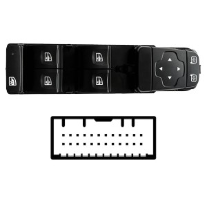 Achetez le LEVIER DE LEVAGE DE VITRE AVANT GAUCHE AVEC ESP ÉLECTRIQUE (4 BOUTONS) 24 BROCHES RENAULT RENAULT MEGANE IV 2015.11- 