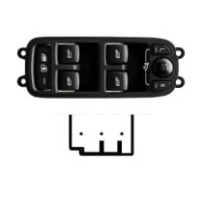 Compra MANDO ELEVALUNAS DELANTERO IZQUIERDO C/ESP ELECT ABATIBLE(4 BOT)3PIN VOLVO VOLVO V40/S80/V70 2012.03- al mejor precio en 