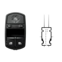 Compra MANDO ELEVALUNAS DELANTERO IZQUIERDO(2 BOT)11PIN OPEL OPEL CORSA D 2006.07- al mejor precio en todocarrocería.com