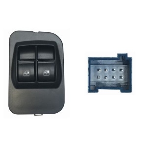 Compra MANDO ELEVALUNAS DELANTERO IZQUIERDO(2 BOT)8PIN CITROEN CITROEN NEMO/FIOR/BIP 08- al mejor precio en todocarrocería.com