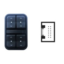 Achetez le LEVIER DE LEVAGE AVANT GAUCHE (4 BOUTONS) 12 BROCHES OPEL OPEL MERIVA A 2003.05- au meilleur prix sur todocarrocería.