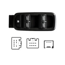 Compra MANDO ELEVALUNAS DELANTERO IZQUIERDO(4 BOT)19PIN FORD FORD FIESTA MK6 2008.08- al mejor precio en todocarrocería.com