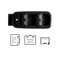 Compra MANDO ELEVALUNAS DELANTERO IZQUIERDO(4 BOT)19PIN FORD FORD FIESTA MK6 2008.08- al mejor precio en todocarrocería.com