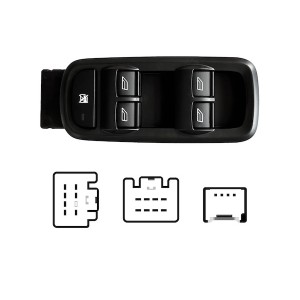 Compra MANDO ELEVALUNAS DELANTERO IZQUIERDO(4 BOT)19PIN FORD FORD FIESTA MK6 2008.08- al mejor precio en todocarrocería.com