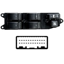Achetez le LEVIER DE LEVAGE DE VITRE AVANT GAUCHE (4 BOUTONS) 24 BROCHES TOYOTA TOYOTA COROLLA H/B 2004.01- au meilleur prix sur