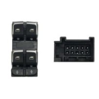 Compra MANDO ELEVALUNAS DELANTERO IZQUIERDO(NEGRO/BLANCO)(4 BOT)10PIN AUDI AUDI A4/Q5/Q7 15- al mejor precio en todocarrocería.c