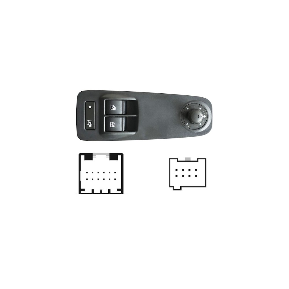 Achetez le LEVIER DE LEVAGE AVANT GAUCHE + BLOQ PORTA (CLÉ LOGO) (2BOUTONS) 20PIN CITROEN CITROEN JUMPER/BOX 06- au meilleur pri