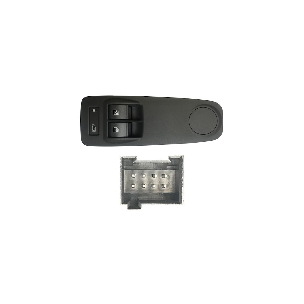 Compra MANDO ELEVALUNAS DELANTERO IZQUIERDO+BLOQ PORTA(VAN LOGO)(2BOT)8PIN FIAT FIAT DUCATO 06- al mejor precio en todocarrocerí