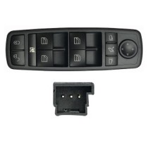 Achetez LEVIER DE LEVAGE DE VITRE AVANT GAUCHE + ESP ABATTABLE (NOIR) (4 BOUTONS) 3 BROCHES MERCEDES MERCEDES B W245 05- au meil