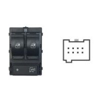 Achetez LEVIER DE LEVAGE VITRE ÉLECTRIQUE AVANT GAUCHE + BLOC PORTE (2 BOUTONS) CONNECTEUR 8 BROCHES BLEU FIAT FIAT DOBLO 2010.0