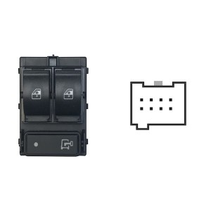 Achetez LEVIER DE LEVAGE VITRE ÉLECTRIQUE AVANT GAUCHE + BLOC PORTE (2 BOUTONS) CONNECTEUR 8 BROCHES BLEU FIAT FIAT DOBLO 2010.0