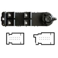 Achetez LEVIER DE LEVAGE DE VITRE AVANT GAUCHE L/V ELECT+ESP(4BOUTONS)24 BROCHES ALFA GIULIETTA 2010.04- au meilleur prix sur to