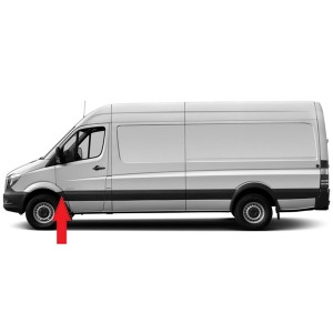 Achetez le MOULURE D'AILE AVANT GAUCHE MERCEDES MERCEDES SPRINTER/CRAFTER 06- au meilleur prix sur todocarrocería.com