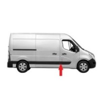 Compra MOLDURA LATERAL DERECHO C/FURO PISCA RENAULT RENAULT MASTER III/MOVANO/NV400 2010.02- al mejor precio en todocarrocería.c