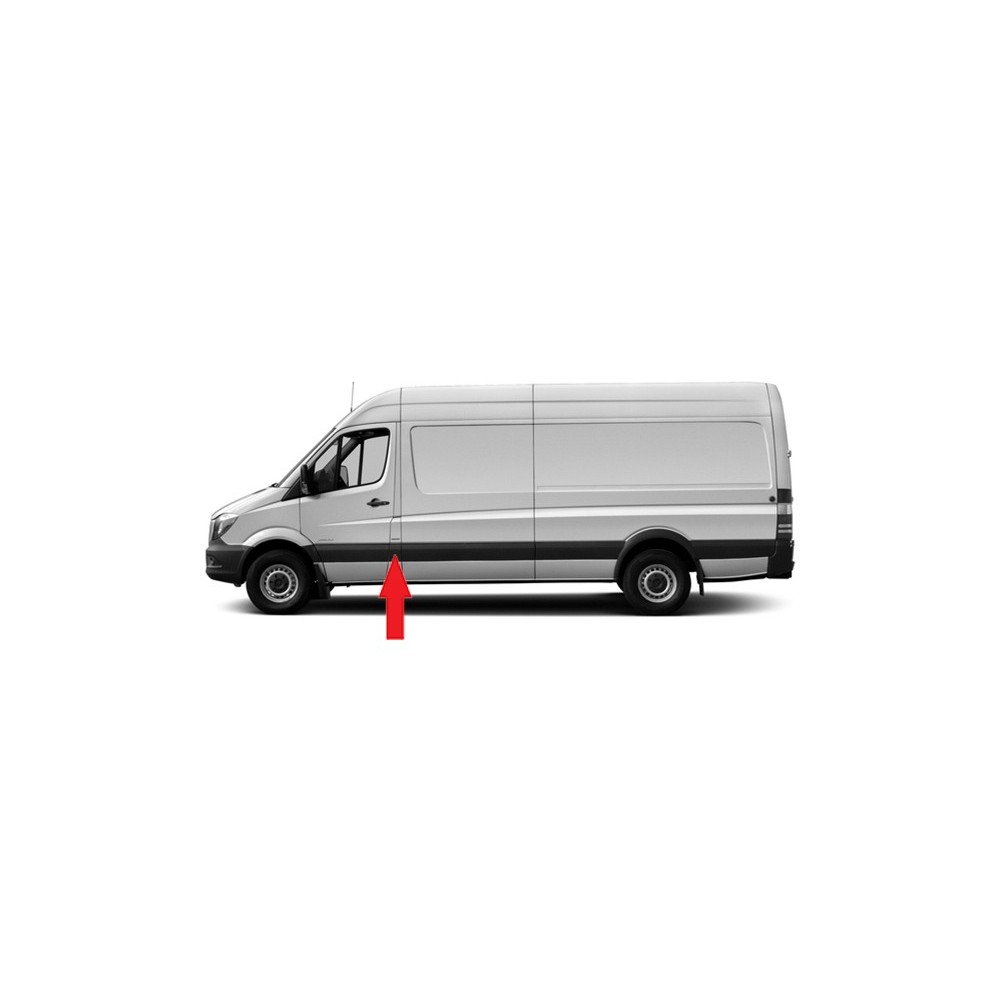 Achetez le JOINT LATÉRAL GAUCHE AVEC TROU DE CLIGNOTANT MERCEDES SPRINTER/CRAFTER 06- au meilleur prix sur todocarrocería.com.
