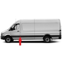 Compra MOLDURA LATERAL IZQUIERDO S/FURO PISCA MERCEDES MERCEDES SPRINTER/CRAFTER 06- al mejor precio en todocarrocería.com