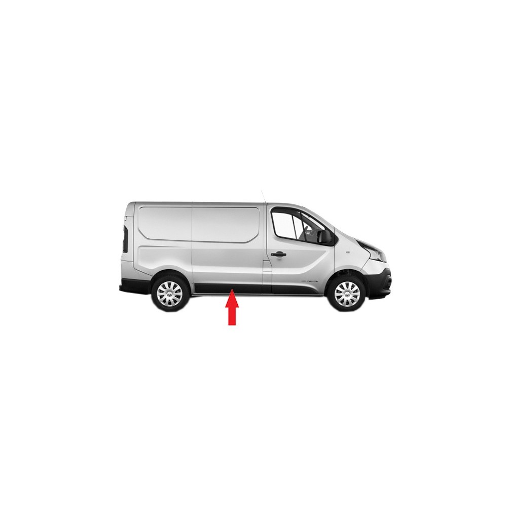 Compra MOLDURA PANEL LATERAL CENTRAL DERECHO OPEL RENAULT TRAFIC/VIVARO/TALENTO 2014.05- al mejor precio en todocarrocería.com