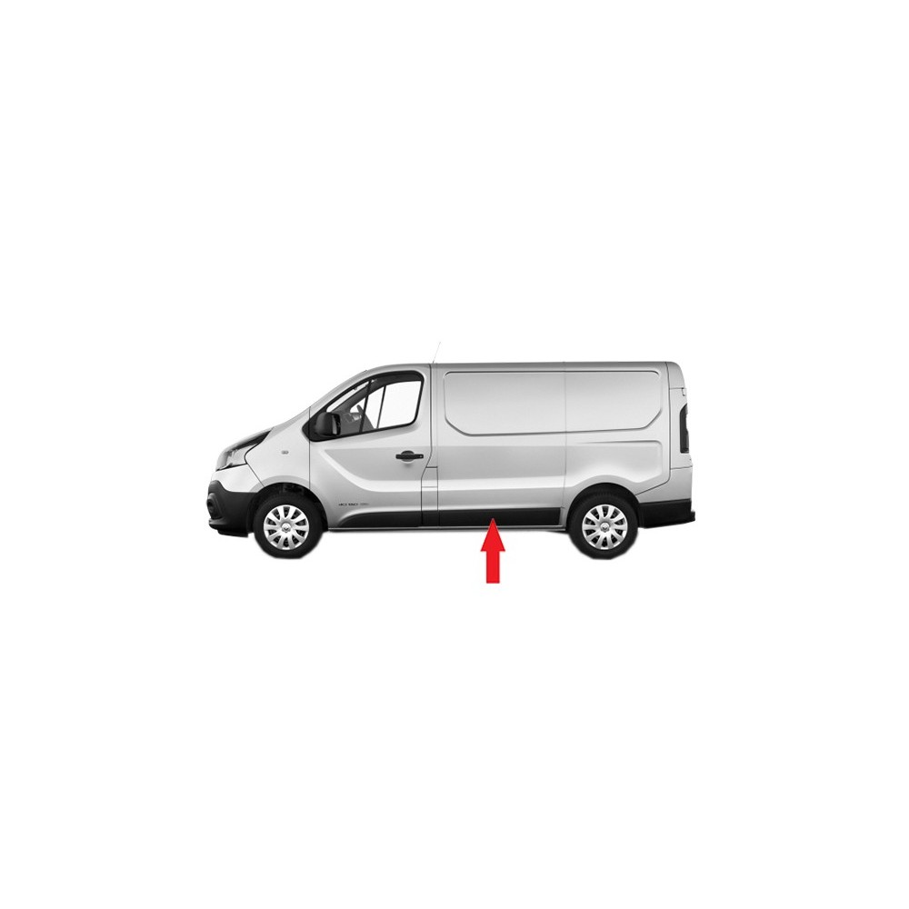 Achetez MOULURE PANNEAU LATÉRAL CENTRAL GAUCHE RENAULT RENAULT TRAFIC/VIVARO/TALENTO 2014.05- au meilleur prix sur todocarrocerí
