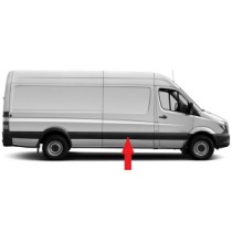 Compra MOLDURA PANEL LATERAL DERECHO MEDIO MERCEDES MERCEDES SPRINTER/CRAFTER 06- al mejor precio en todocarrocería.com