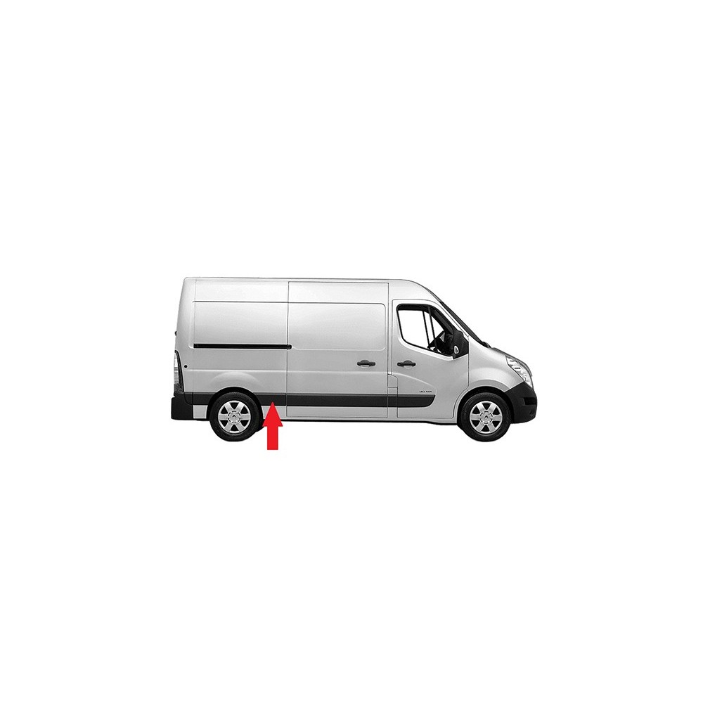 Compra MOLDURA PANEL LATERAL DERECHO MEDIO/TRASERO(CH/MEDIO) OPEL RENAULT MASTER III/MOVANO 2010.02- al mejor precio en todocarr