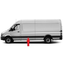 Compra MOLDURA PANEL LATERAL IZQUIERDO MEDIO MERCEDES MERCEDES SPRINTER/CRAFTER 06- al mejor precio en todocarrocería.com