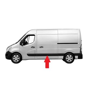 Compra MOLDURA PANEL LATERAL IZQUIERDO MEDIO(CH/CORTO) OPEL RENAULT MASTER III/MOVANO 2010.02- al mejor precio en todocarrocería