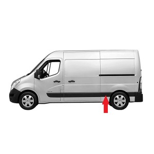 Compra MOLDURA PANEL LATERAL IZQUIERDO MEDIO/TRASERO C/F PISCA(CH/MEDIO) OPEL RENAULT MASTER III/MOV 2010.02- al mejor precio en