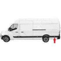Compra MOLDURA PANEL LATERAL IZQUIERDO TRASERO C/F PISCA(CH/MEDIO/LARGO) NISSAN RENAULT MASTER III/MOV 2010.02- al mejor precio 