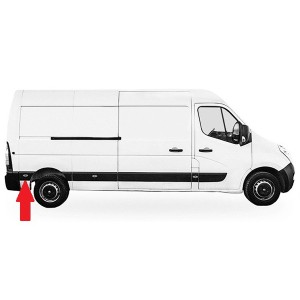 Compra MOLDURA PANEL LATERAL TRASERO DERECHO C/F PISC/C/RO TRASERO(LARGOA) OPEL RENAULT MASTER III/MOV 2010.02- al mejor precio 