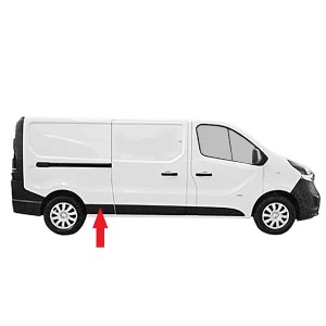 Compra MOLDURA PANEL LATERAL TRASERO DERECHO(CH/LARGO) OPEL RENAULT TRAFIC/VIVARO/TALENTO 2014.05- al mejor precio en todocarroc