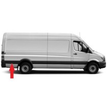 Compra MOLDURA PANEL TRASERO DERECHO C/FURO PISCA(CH/LARGO) VW MERCEDES SPRINTER/CRAFTER 06- al mejor precio en todocarrocería.c