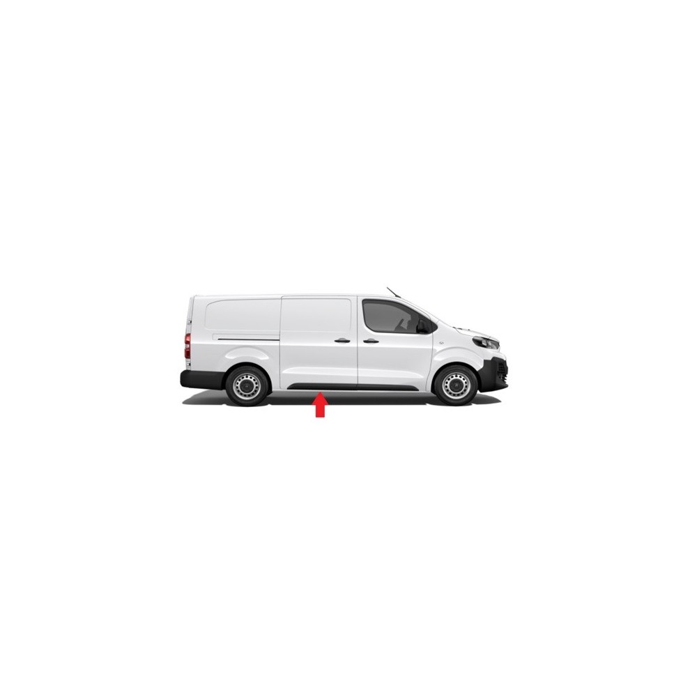 Compra MOLDURA PANEL TRASERO DERECHO NEGRO CH/MEDIO/LARGO(PUERTA CORREDERA) TOYOTA CITROEN JUMPY/EXP/PROACE 16- al mejor precio 