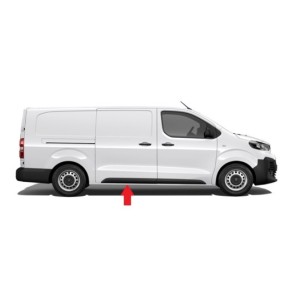 Achetez MOULURE PANNEAU ARRIÈRE DROIT NOIR CH/MOYEN/LONG (PORTE COULISSANTE) TOYOTA CITROEN JUMPY/EXP/PROACE 16- au meilleur pri