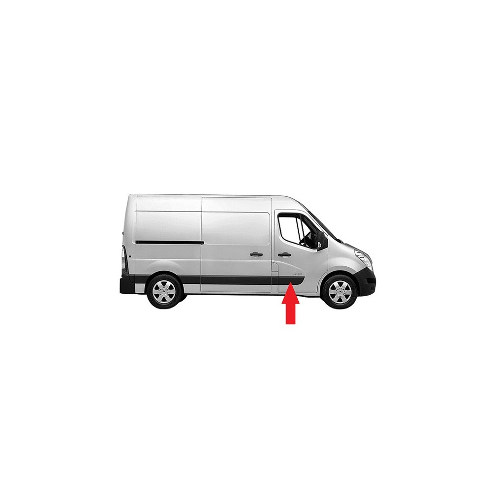 Achetez MOULURE DE PORTE AVANT DROITE OPEL RENAULT MASTER III/MOVANO/NV400 2010.02- au meilleur prix sur todocarrocería.com
