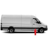 Compra MOLDURA PUERTA DELANTERO DERECHO VW MERCEDES SPRINTER/CRAFTER 06- al mejor precio en todocarrocería.com
