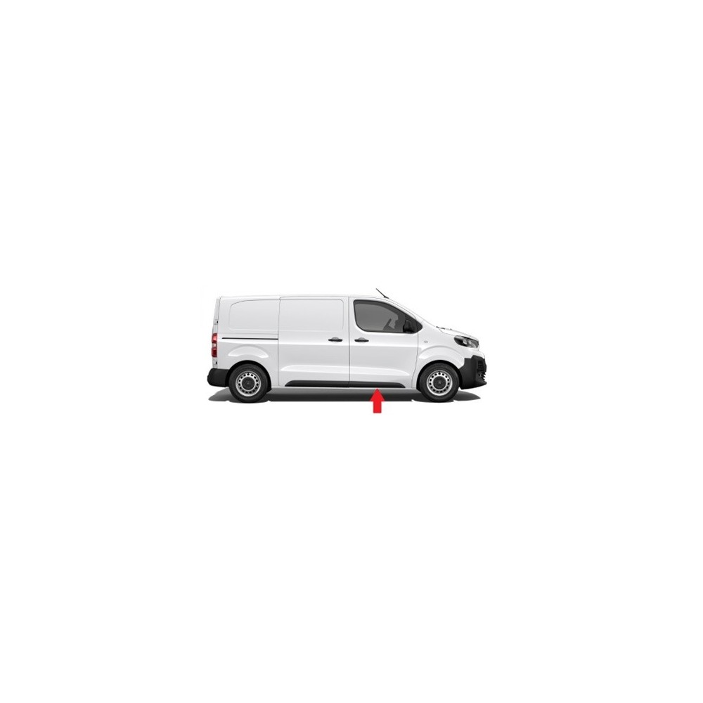 Compra MOLDURA PUERTA DELANTERO DERECHO NEGRO PEUGEOT CITROEN JUMPY/EXP/PROACE 16- al mejor precio en todocarrocería.com