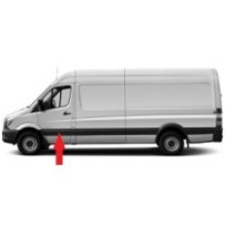 Compra MOLDURA PUERTA DELANTERO IZQUIERDO MERCEDES MERCEDES SPRINTER/CRAFTER 06- al mejor precio en todocarrocería.com