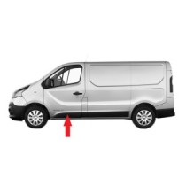 Achetez le MOULURE DE PORTE AVANT GAUCHE OPEL RENAULT TRAFIC/VIVARO/TALENTO 2014.05- au meilleur prix sur todocarrocería.com.