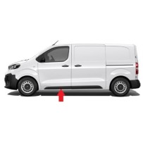 Compra MOLDURA PUERTA DELANTERO IZQUIERDO NEGRO CITROEN CITROEN JUMPY/EXP/PROACE 16- al mejor precio en todocarrocería.com