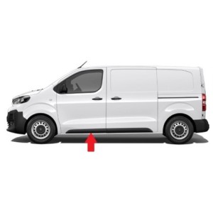 Compra MOLDURA PUERTA DELANTERO IZQUIERDO NEGRO CITROEN CITROEN JUMPY/EXP/PROACE 16- al mejor precio en todocarrocería.com